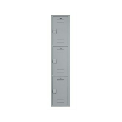 Bradley LK1215603HV-200 3-Tier Locker, 12